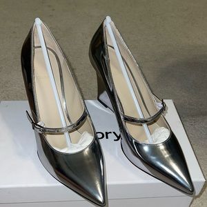 Theory Wedge Mary Jane Shoes